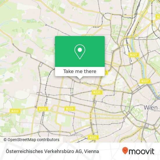 Österreichisches Verkehrsbüro AG map