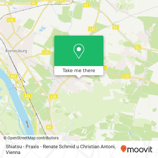 Shiatsu - Praxis - Renate Schmid u Christian Antoni map