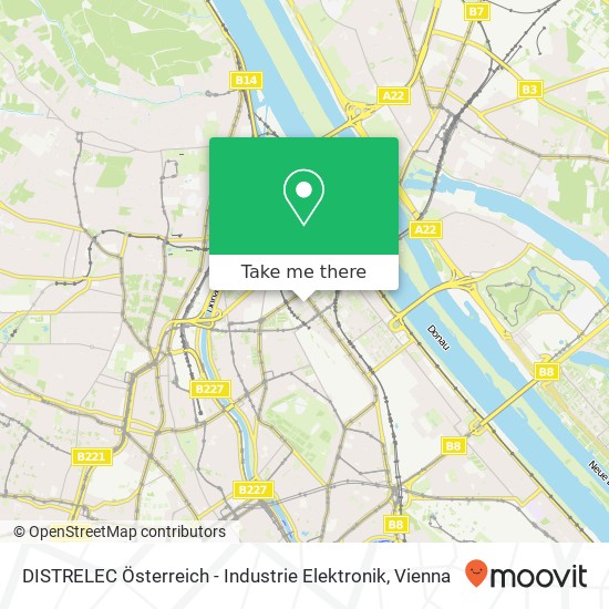 DISTRELEC Österreich - Industrie Elektronik map
