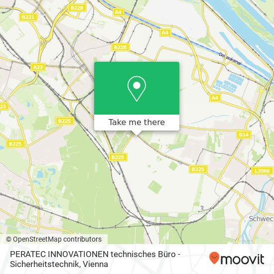 PERATEC INNOVATIONEN technisches Büro - Sicherheitstechnik map