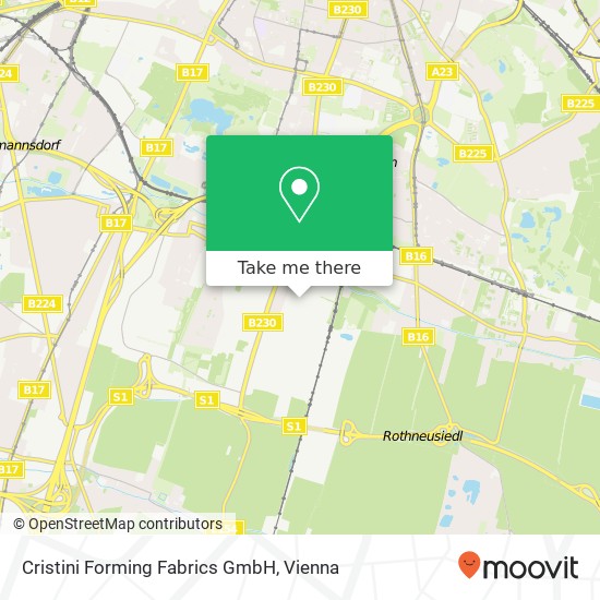 Cristini Forming Fabrics GmbH map