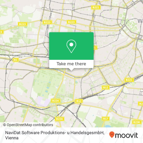 NaviDat Software Produktions- u HandelsgesmbH map