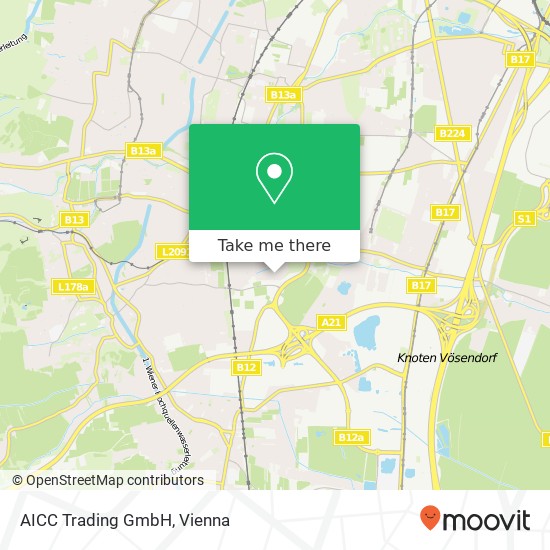 AICC Trading GmbH map