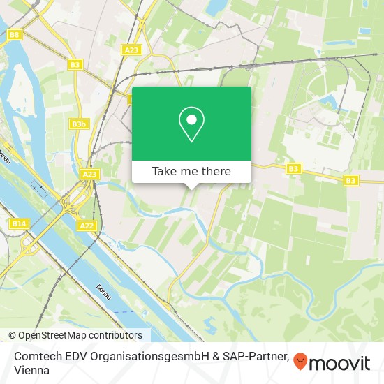 Comtech EDV OrganisationsgesmbH & SAP-Partner map