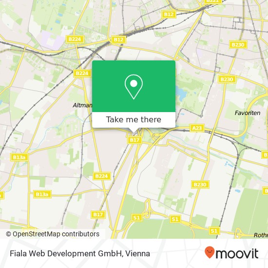 Fiala Web Development GmbH map