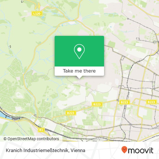 Kranich Industriemeßtechnik map