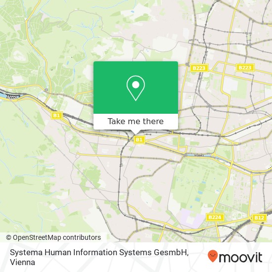 Systema Human Information Systems GesmbH map