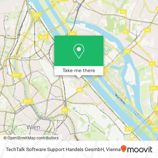 TechTalk Software Support Handels GesmbH map