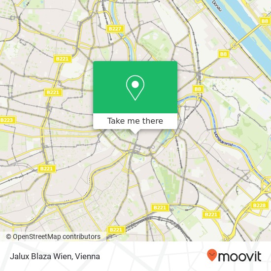 Jalux Blaza Wien map