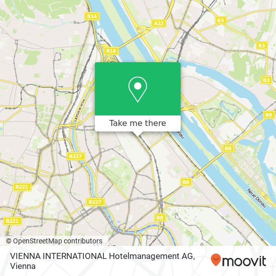 VIENNA INTERNATIONAL Hotelmanagement AG map