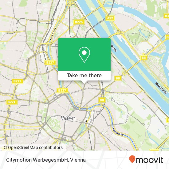 Citymotion WerbegesmbH map