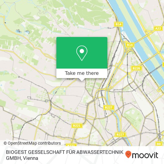 BIOGEST GESSELSCHAFT FÜR ABWASSERTECHNIK GMBH map
