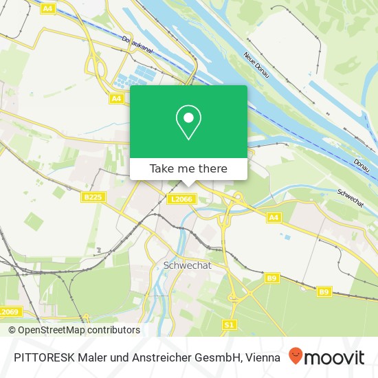 PITTORESK Maler und Anstreicher GesmbH map