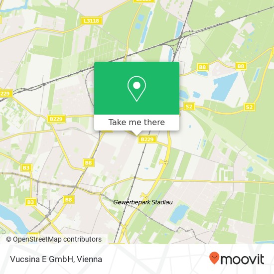 Vucsina E GmbH map
