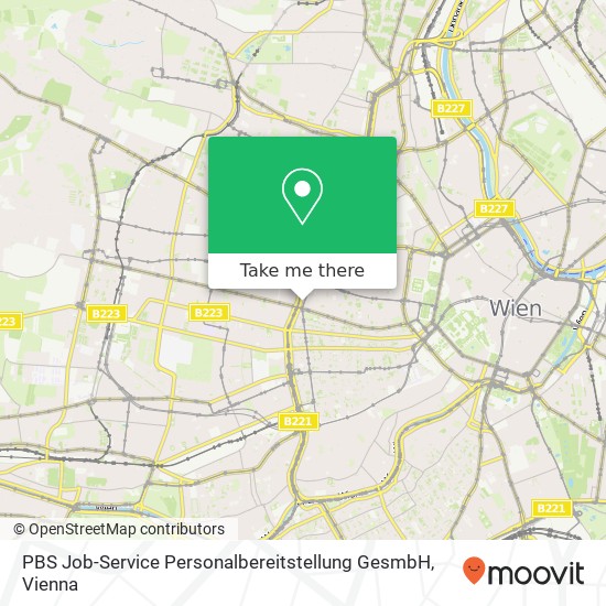 PBS Job-Service Personalbereitstellung GesmbH map