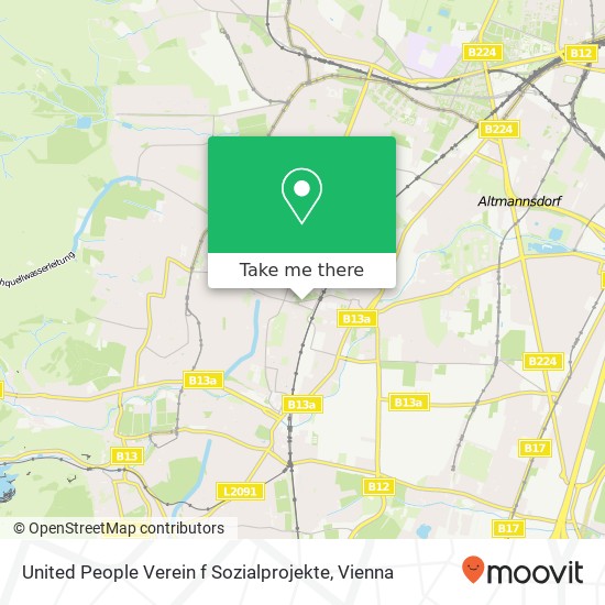 United People Verein f Sozialprojekte map