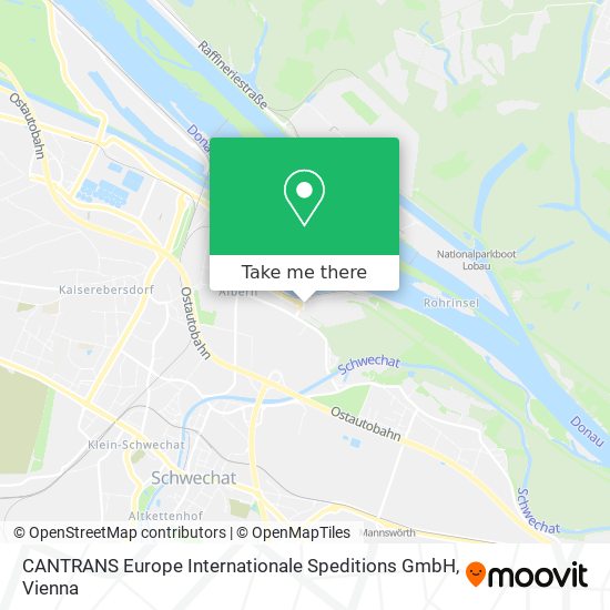 CANTRANS Europe Internationale Speditions GmbH map