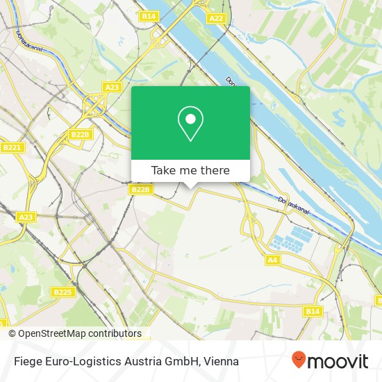 Fiege Euro-Logistics Austria GmbH map
