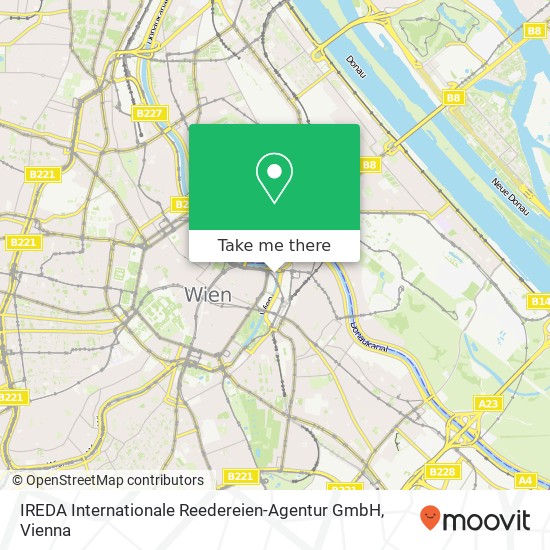 IREDA Internationale Reedereien-Agentur GmbH map