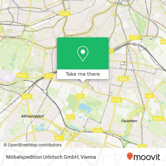 Möbelspedition Urbitsch GmbH map