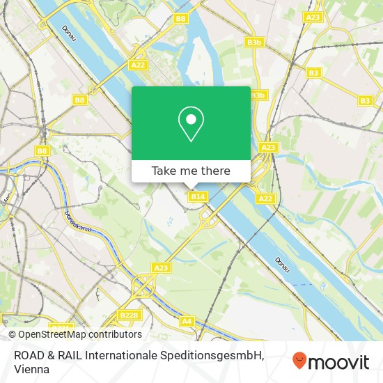 ROAD & RAIL Internationale SpeditionsgesmbH map