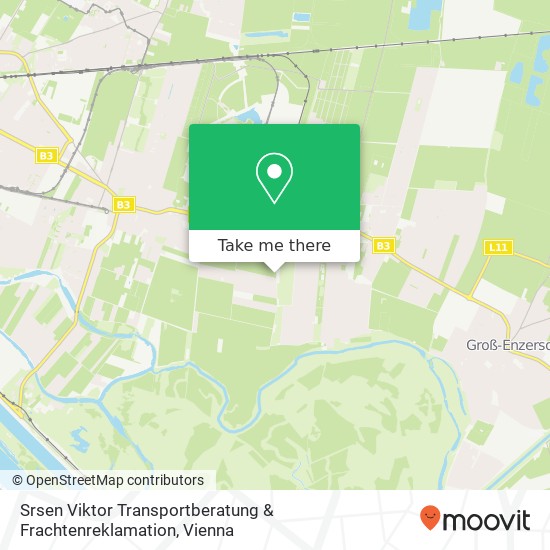 Srsen Viktor Transportberatung & Frachtenreklamation map