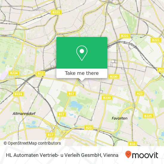 HL Automaten Vertrieb- u Verleih GesmbH map