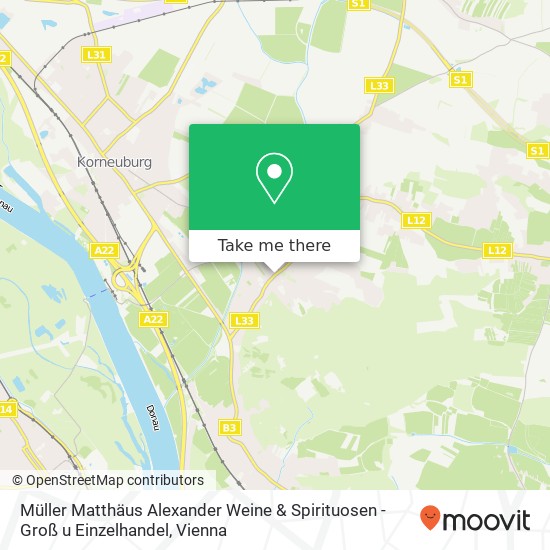 Müller Matthäus Alexander Weine & Spirituosen - Groß u Einzelhandel map