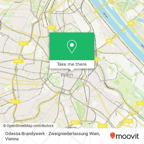 Odessa Brandywerk - Zweigniederlassung Wien map