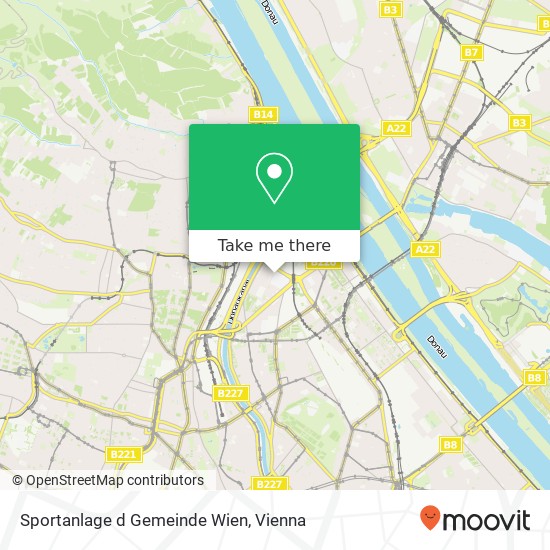 Sportanlage d Gemeinde Wien map