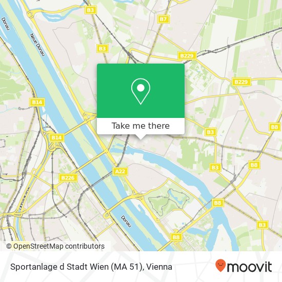 Sportanlage d Stadt Wien (MA 51) map