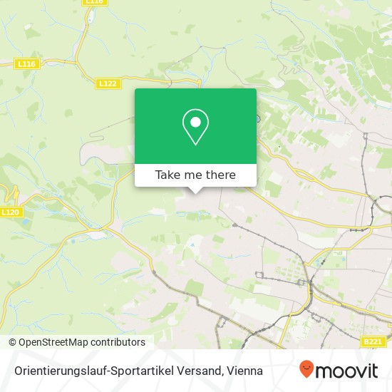 Orientierungslauf-Sportartikel Versand map