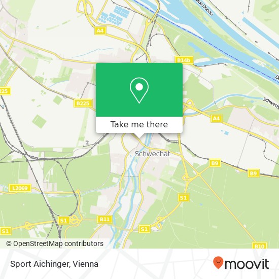 Sport Aichinger map