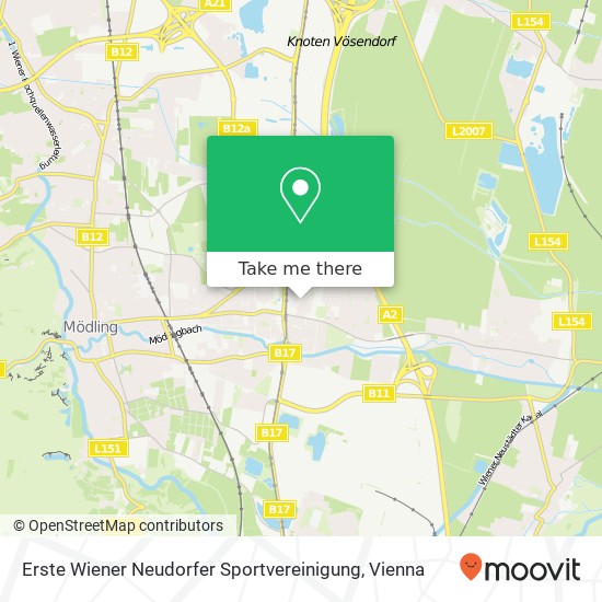 Erste Wiener Neudorfer Sportvereinigung map