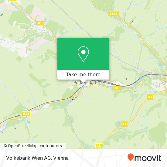 Volksbank Wien AG map