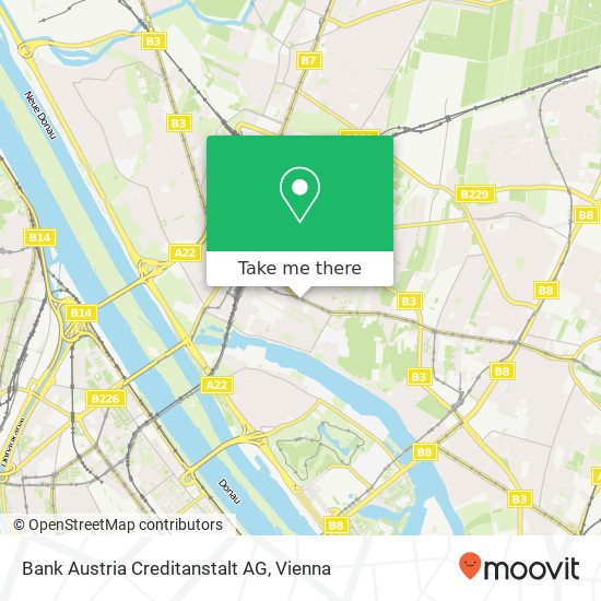 Bank Austria Creditanstalt AG map