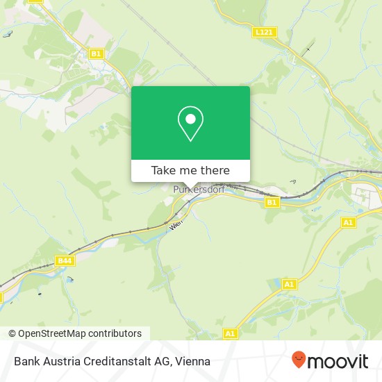 Bank Austria Creditanstalt AG map