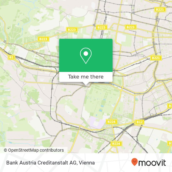 Bank Austria Creditanstalt AG map