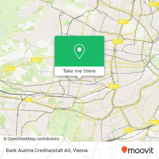 Bank Austria Creditanstalt AG map