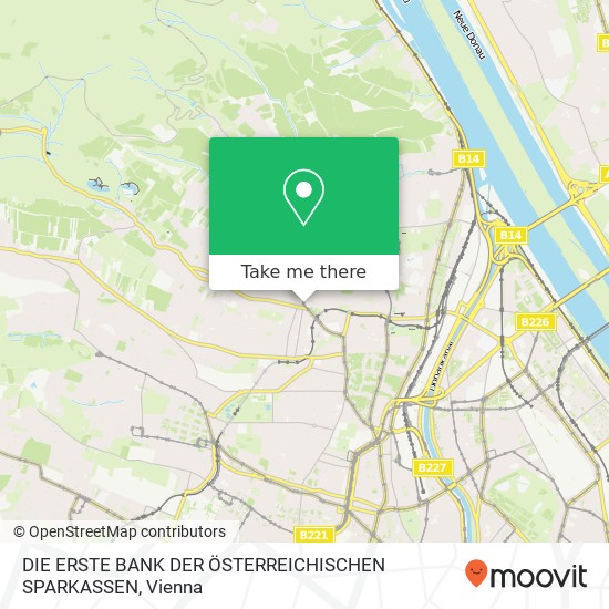 DIE ERSTE BANK DER ÖSTERREICHISCHEN SPARKASSEN map