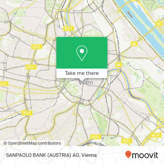 SANPAOLO BANK (AUSTRIA) AG map