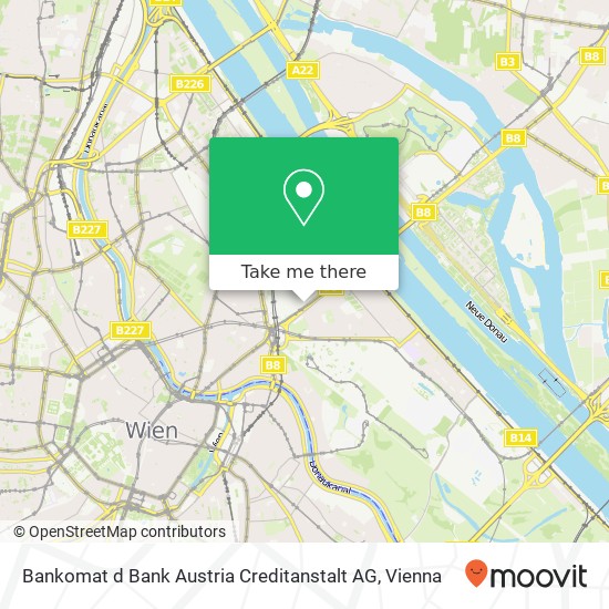 Bankomat d Bank Austria Creditanstalt AG map