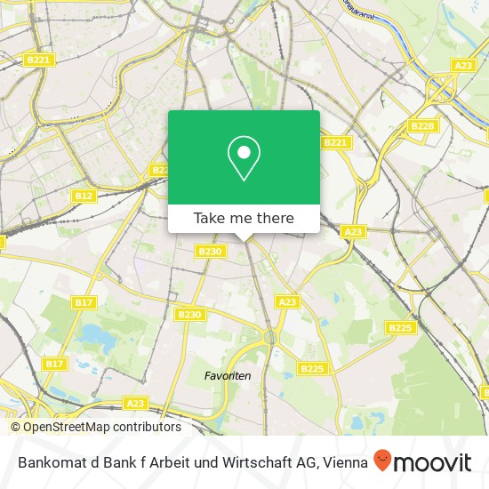 Bankomat d Bank f Arbeit und Wirtschaft AG map