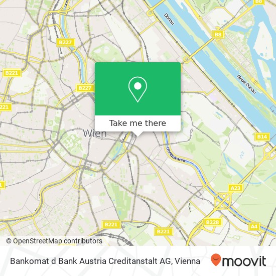 Bankomat d Bank Austria Creditanstalt AG map