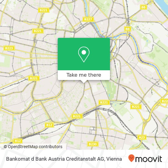 Bankomat d Bank Austria Creditanstalt AG map