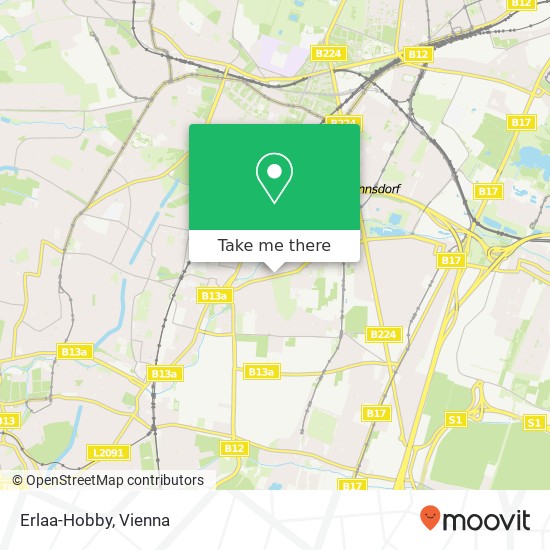 Erlaa-Hobby map