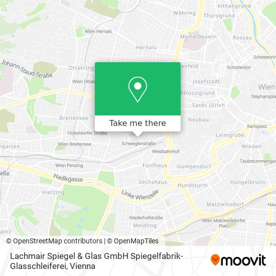 Lachmair Spiegel & Glas GmbH Spiegelfabrik-Glasschleiferei map