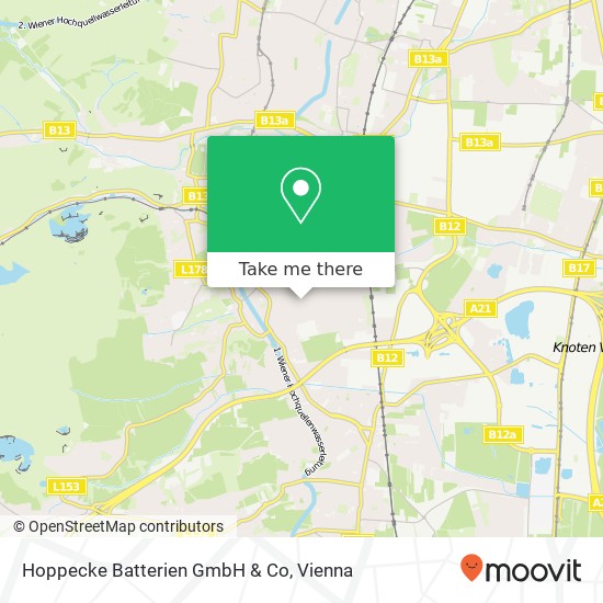 Hoppecke Batterien GmbH & Co map