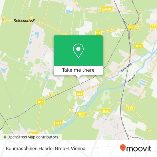Baumaschinen Handel GmbH map