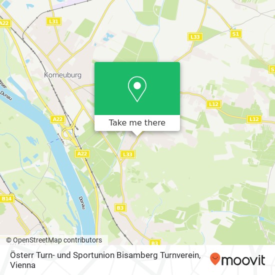 Österr Turn- und Sportunion Bisamberg Turnverein map